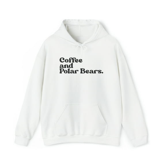 Polar Bear Lover 70s 1970s Hoodie, Gifts, Hooded Sweatshirt