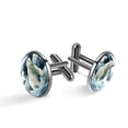 thumbnail image 1 of Polar Bear Men's Stainless Steel Cufflinks for Dress Shirts - Formal Attire Essential, 1 of 6