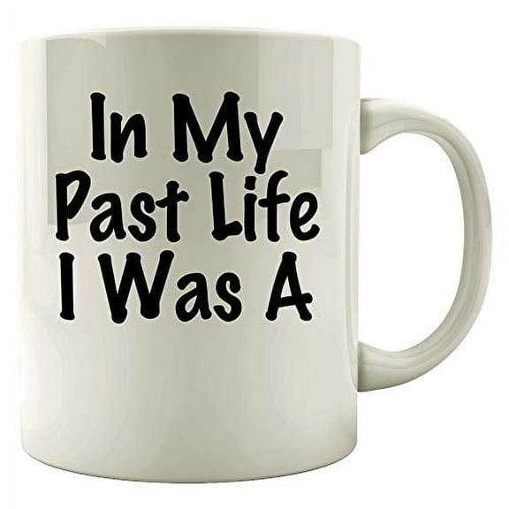 Polar Bear Past Life Mug - Unique Arctic Animal Gift - Colorful Coffee Cup