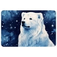 thumbnail image 1 of Polar Bear Polyester Non-Slip Machine Washable Door Rug Game Mat Kitchen Rug Office Rugs, 1 of 6