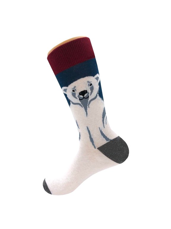 Polar Bear Socks (Adult Large or Adult Medium) Size: Large