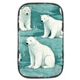 thumbnail image 1 of Polar Bear Soft Comfortable Furry Printed Car Armrest Pad Mat Cover Accessory, 1 of 6