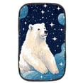 thumbnail image 1 of Polar Bear Soft Furry Printed Car Armrest Mat Protective Armrest Cover Accessory, 1 of 6