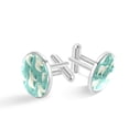 thumbnail image 1 of Polar Bear Sophisticated Cufflink Set for Elegant Attire Made of Stainless Steel for Formal Wear and Business Meetings, 1 of 6