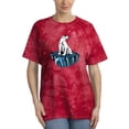 thumbnail image 1 of Polar Bear Standing On Ice  Tie Dye Crystal Women -Image by Shutterstock, Female Large, 1 of 4