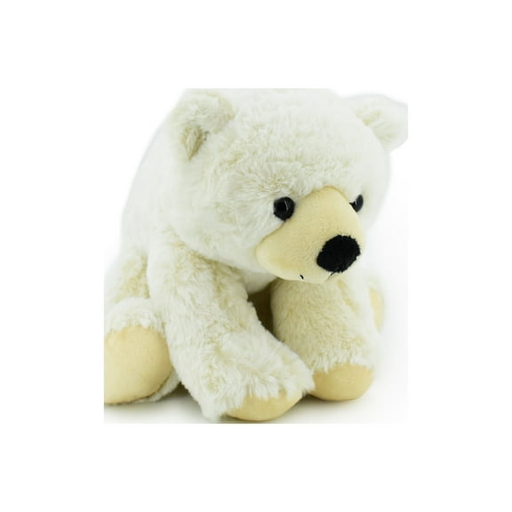 Polar Bear, Stuffed Animal, Educational, Plush Realistic Figure, Lifelike Model, Replica, Gift, 13" F3258 B395