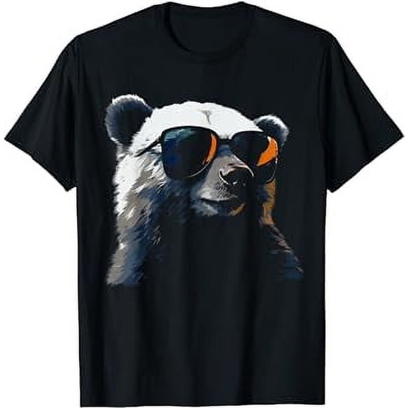 Polar Bear Sunglasses Polar Bear Animal Bear T-Shirt