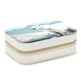 thumbnail image 1 of Polar Bear Velvet Portable Travel Organizer Box with Removable Compartment - Display Case Included - Ideal Gift, 1 of 7
