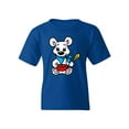 thumbnail image 1 of Polar Bear With Cereal T-Shirt Juniors -Image by Shutterstock,  x-Large, 1 of 4