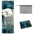 thumbnail image 1 of Polar Bear Yoga Towel with Storage Bag, 72.8"x26.8", Suitable for Yoga, Pilates, Fitness, Gym Towel, and Yoga Blanket, 1 of 6