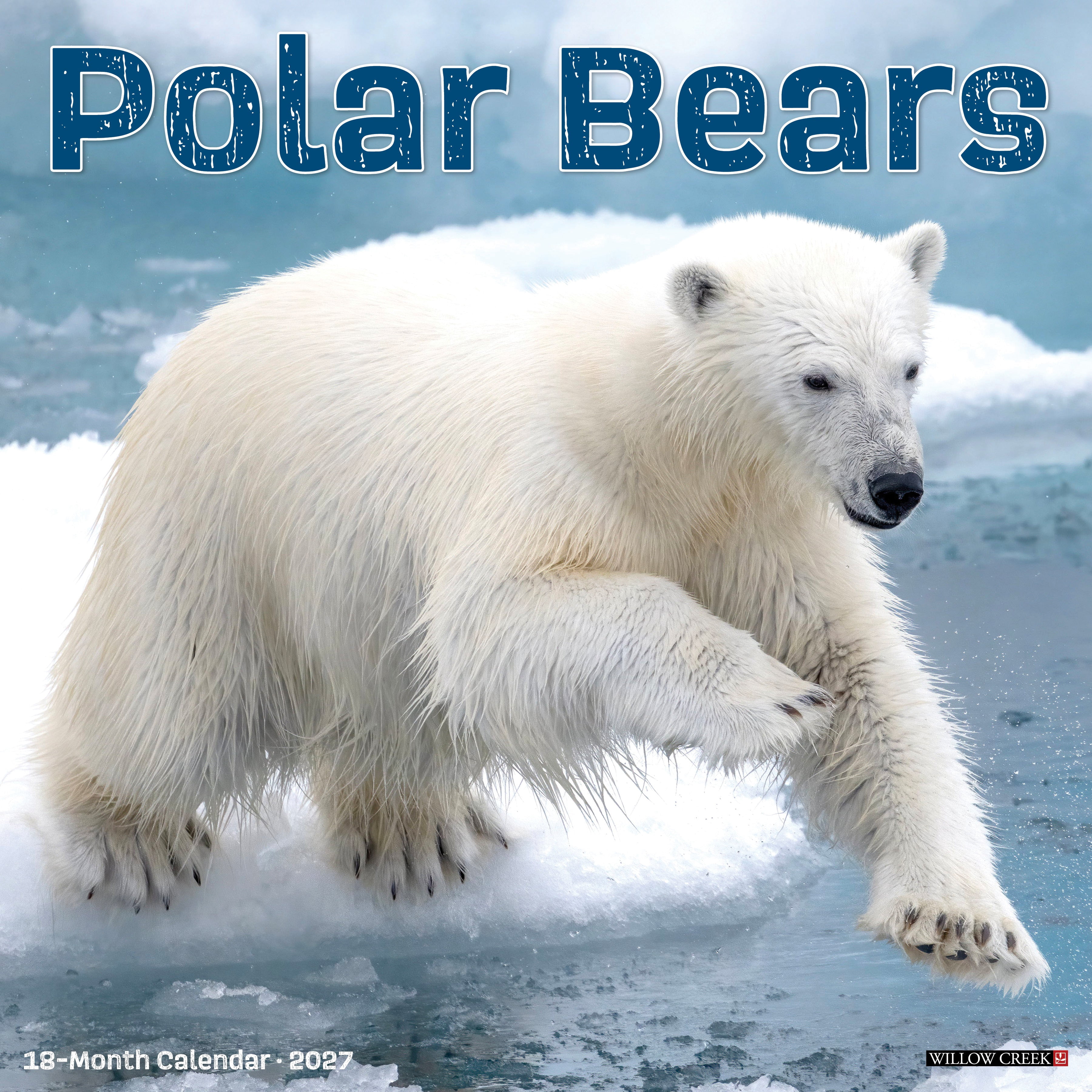 Willow Creek Press, Polar Bears 2027 Wall Calendar