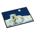 thumbnail image 1 of Polar Bears Moonlight Snuggle Doormat 24x36, 1 of 4