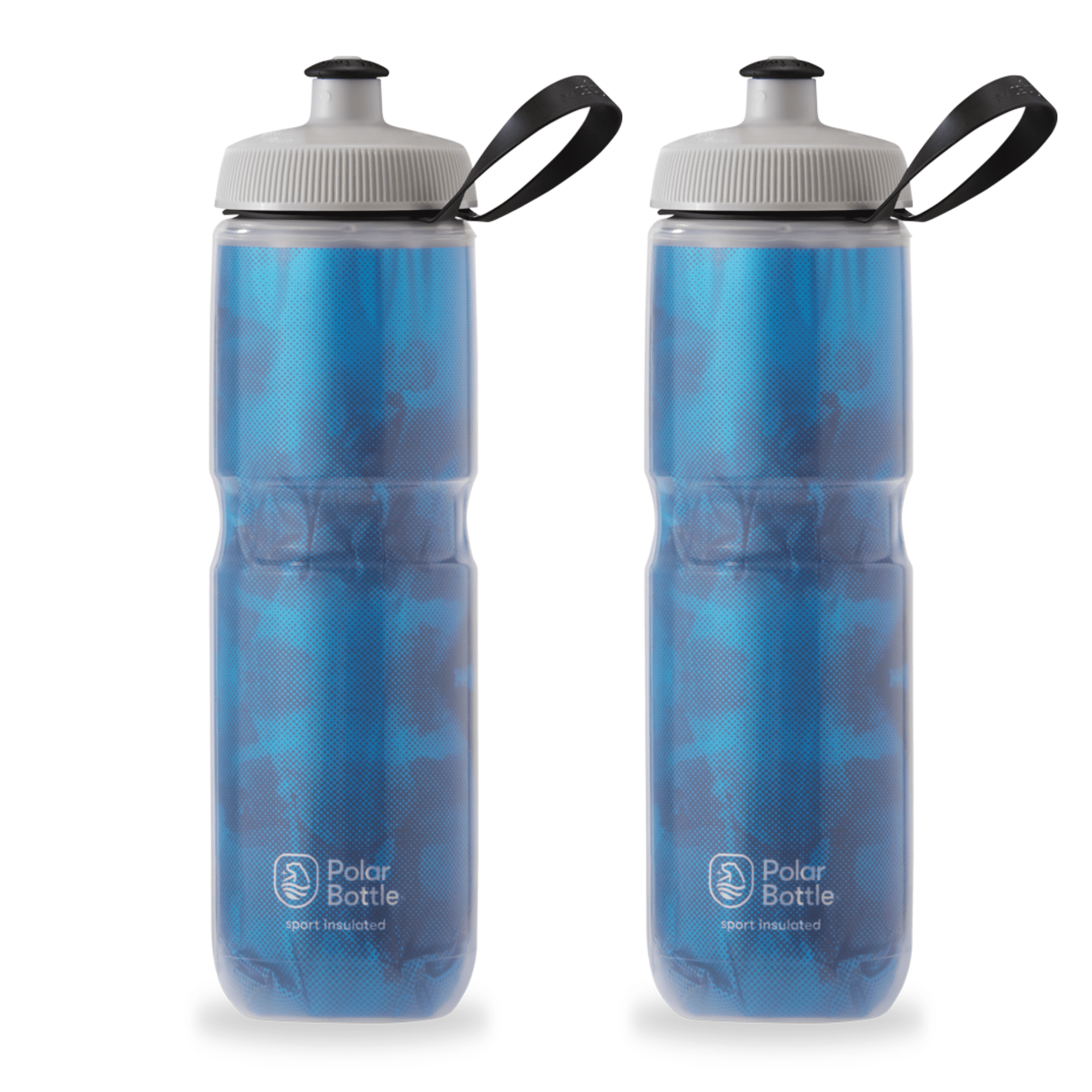 Polar Bottle 24 oz Athletic Water Bottle 2-Pack - BPA Free, Sport ...