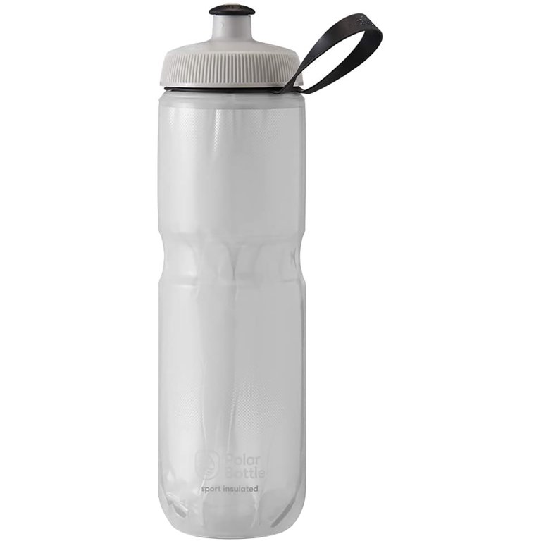 Polar Bottle Sport Insulated Water Bottle 24oz Contender Olive/Silver