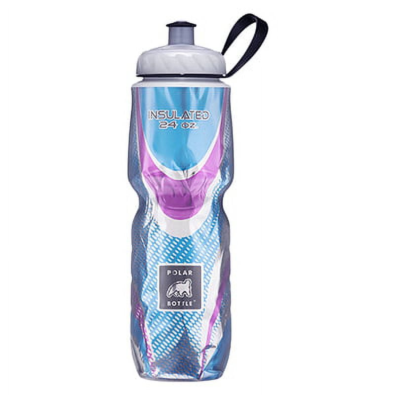 Polar Bottle Insulated Water Bottle, 24oz - Nimbus - SEASIDE BLUE