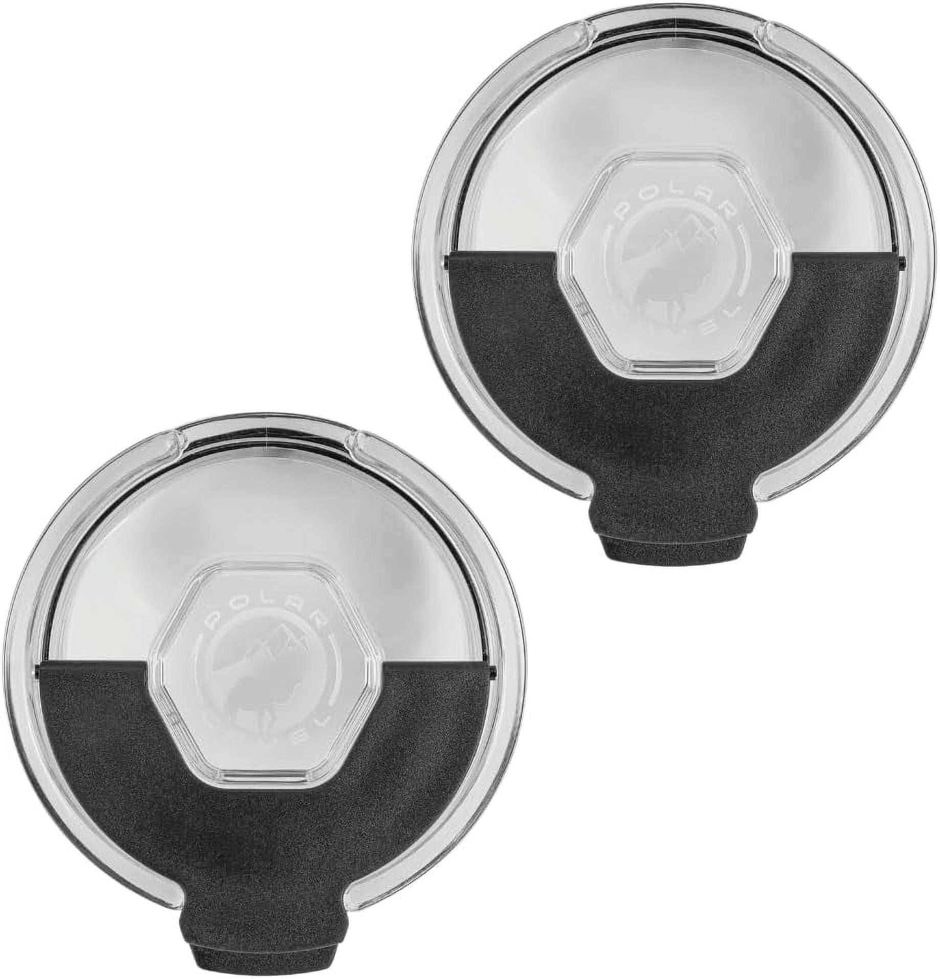 Polar Camel Tumblers Replacement Lid with Hole for Straw, Round Shape