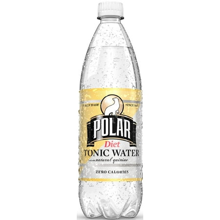 (24 Bottles) Polar Diet Tonic Water, 1 L