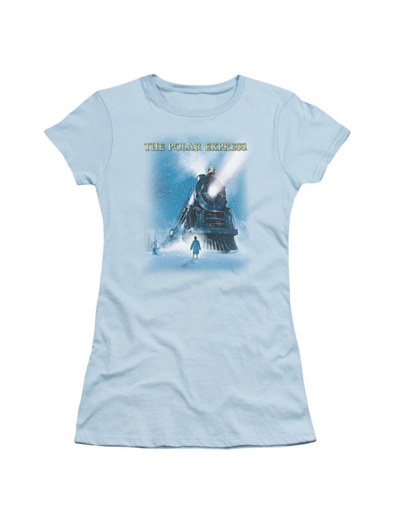 Polar Express - Big Train - Juniors Teen Girls Cap Sleeve Shirt - XX-Large