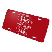Polar Express The Bell Still Rings For Me Novelty License Plate