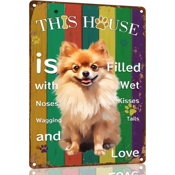 Polar Express Train Depot the North Pole Metal,Vintage Christmas Decor Rustic for Home Kitchen Cafe Coffee Store Room Decor 8×12 Inch