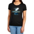thumbnail image 1 of Polar Express Train Logo Women's T Shirt, Black, Large, 1 of 6