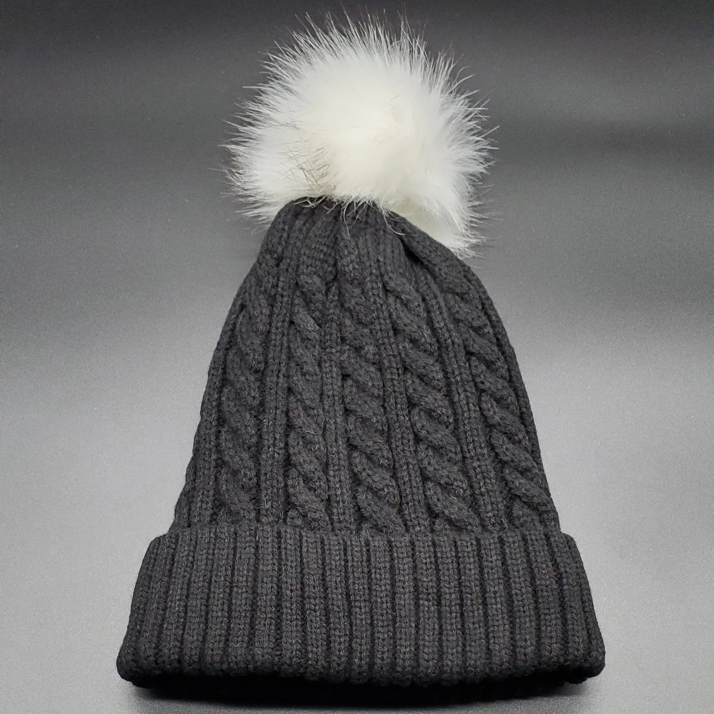 Women’s Polar Extreme Heat Marl Cable Knit Pom Hat