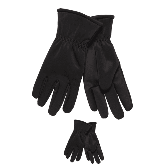 Polar Extreme Heat Women's Stretch Woven Glove with Sherpa Lining, Black