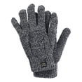 thumbnail image 1 of Polar Extreme Men's Insulated Knit Thermal Gloves, Grey, 1 of 3