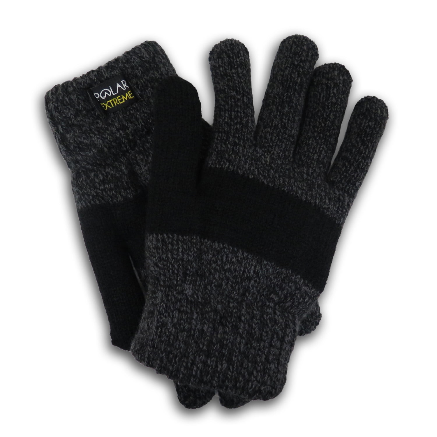 Polar Extreme Women's Thermal Insulated Super Warm Winter Gloves (Black) 