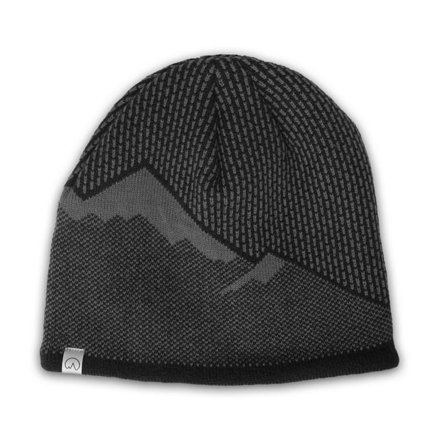 Polar Extreme's Windproof Head Wear Polar Fleece Winter Beanie | Cold Weather Mid-weight Cap Skully Hat for Men | Perfect for Sports & Daily Wear (Black)