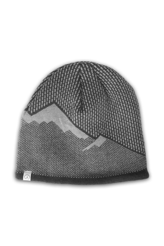 Windproof Polar Fleece Winter Beanie, Gray