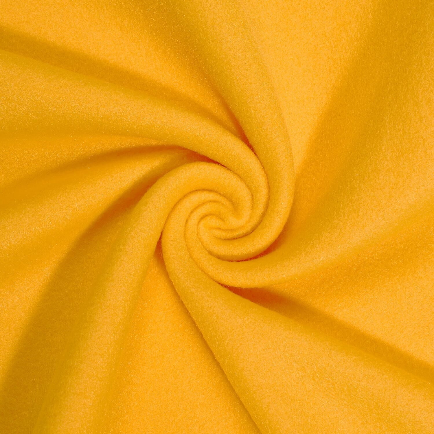 Polar Fleece 60" Soft Anti-Pill Polyester Flannel Fabric by the Yard – For Blankets, Jackets, Hats, Crafts & Sewing Projects (Bright Yellow, 10 Yards)