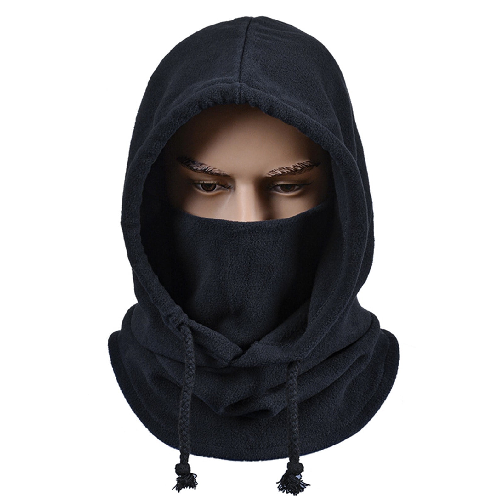 Polar Fleece Balaclava Face Cover and Neck Warmer for Winter Sports