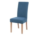 thumbnail image 1 of Polar Fleece Chair Cover Stretch Universal Size Cheap Chair Seat Covers With Back For Wedding Dining Room Chairs, 1 of 7