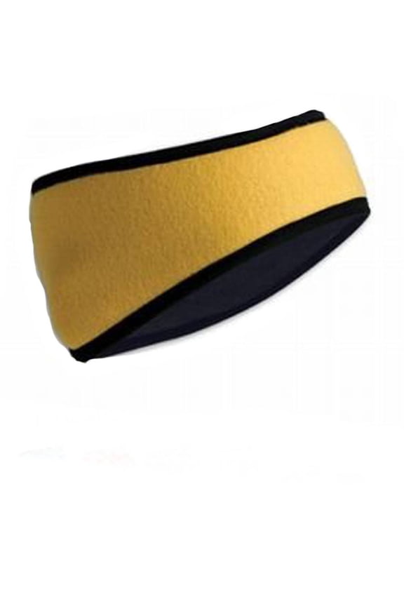 Polar Fleece Headband, Yellow