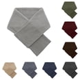 thumbnail image 1 of Polar Fleece Thick Warm Short Scarf for Men Women for Winter Cold Weather Soft Neck Warmer Neck Scarves, 1 of 3