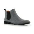 thumbnail image 1 of Polar Fox Barrett MPX806058 Men’s Memory Foam insole Classic Casual Chelsea Boots, in Dark Grey, Men's Size 9, 1 of 8