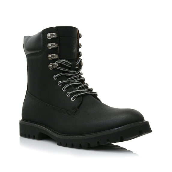 Polar Fox Barron MPX806072 Signature Work Boots with Zipper Closure, in Matte Black, Men's Size 12