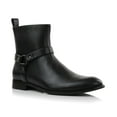 thumbnail image 1 of Polar Fox Rhett MPX806078 Memory Foam Chelsea Boots with Strap and Buckle, in Black, Men's Size 12, 1 of 8
