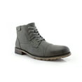 thumbnail image 1 of Polar Fox Ronny MPX806037 Mens Casual Work Lace Up Classic Motorcycle Combat Boots, in Grey, Men's Size 8.5, 1 of 6