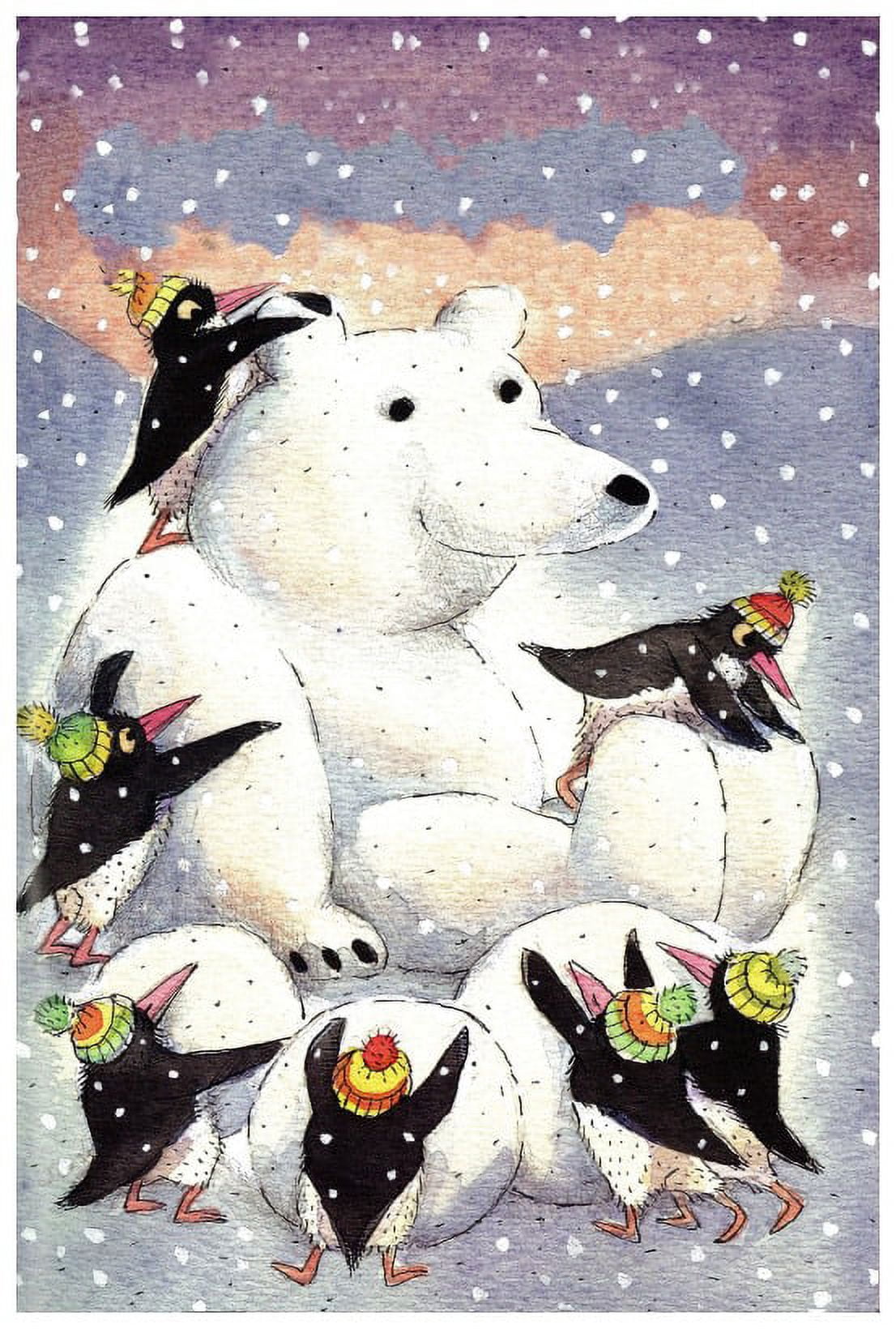 "Polar Friends" Painting Print on Canvas