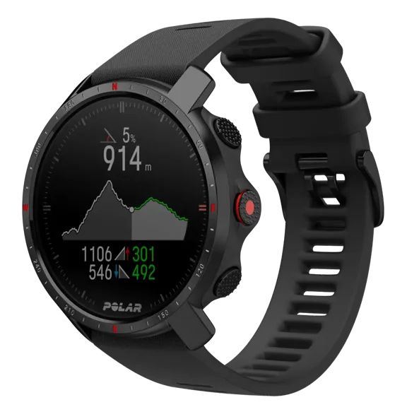 Polar Grit X Pro Outdoor GPS Sport Watch for Men & Women - Military-Durability & Navigation