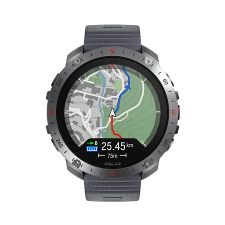 Polar Grit X2 Pro Premium GPS Smart Sports Watch – Ultimate Outdoor Adventure Watch with Rugged Design, Advanced Navigation, Sports Tracking, and Heart Rate Technology for Peak Performance