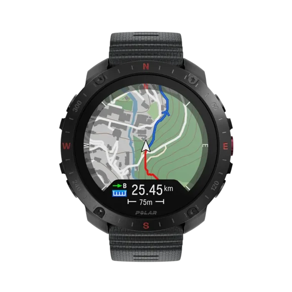 Polar Grit X2 Pro Premium GPS Smart Sports Watch – Ultimate Outdoor Adventure Watch with Rugged Design, Advanced Navigation, Sports Tracking, and Heart Rate Technology for Peak Performance