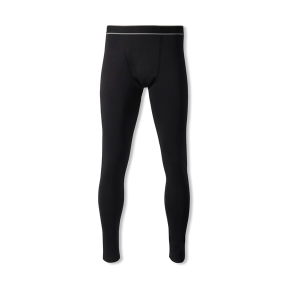 Polar Heat Nanuuq Men's Northern Performance Thermal Leggings Bottom Base Layer, Large, Black