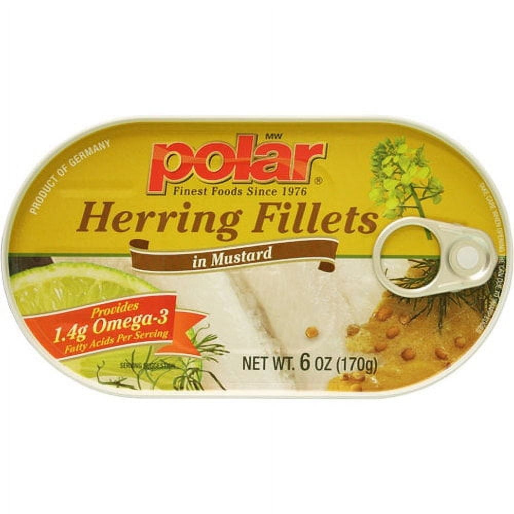 Shop Polar Herring Fillets In Mustard, 6 oz Great Prices Await