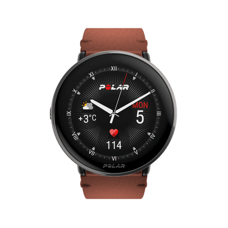 Polar Ignite 3 Titanium – GPS Smartwatch for Men & Women with AMOLED Display & Heart Rate Monitor