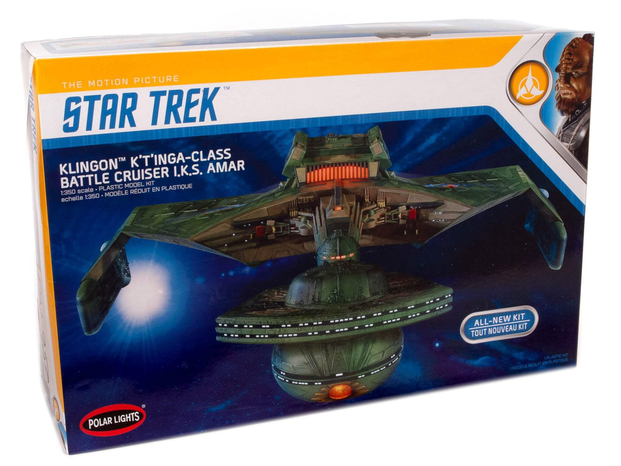 Polar Lights 1/350 Star Trek Klingon K't'inga PLL950 Plastic Models Space