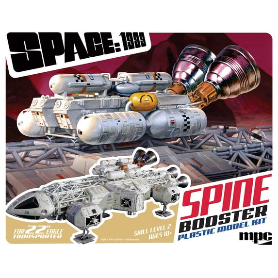 Polar Lights 1/48 Space 1999 22 Booster Pack Accessory Set PLLMKA043 Plastic Accessories Misc