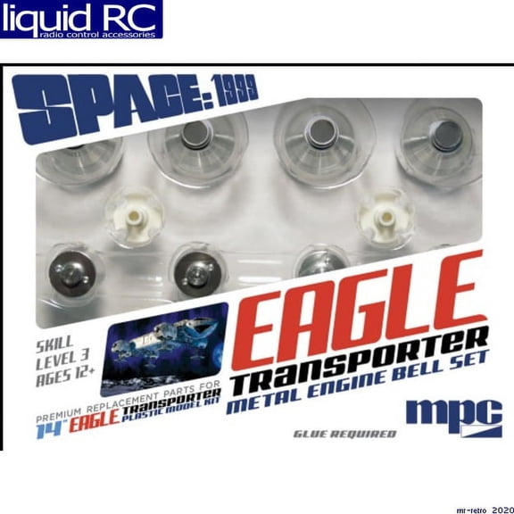 Polar Lights 1/72 Space1999 Eagle Metal Engine Bell Set PLLMKA038 Plastic Accessories Misc